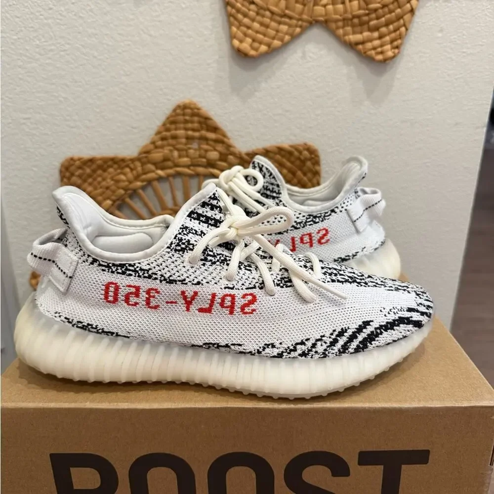 Adidas Yeezy Supply V2 Zebra Sneakers
